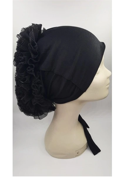 Bone - Dikişli Fırfırlı Bone Bandana (5li Paket)