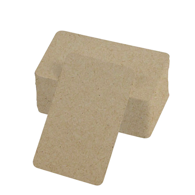 Boş Kelime Kartları 5x8 cm - 50 Adet Oval Kenarlı | Tabu & Not Kartları - Kraft