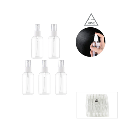 Boş Sprey Şişesi - Plastik - 50 ml - Şeffaf