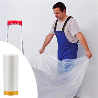 Boya Badana Eşya Koruma Hışır Örtüsü 280cm X 15 Mt  Yapışkanlı Hışır Örtü Bx40