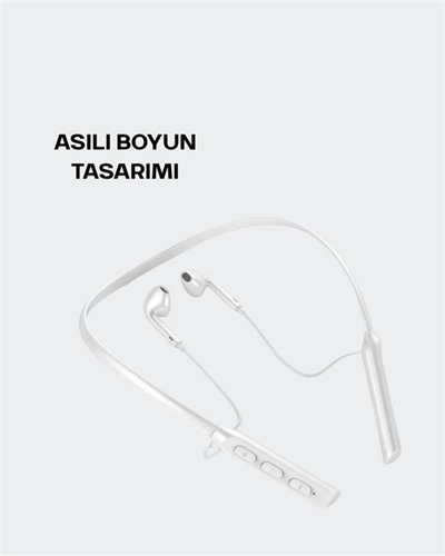 Boyun Askılı Kablosuz Kulaklık – Uzun Süreli Batarya Performansı