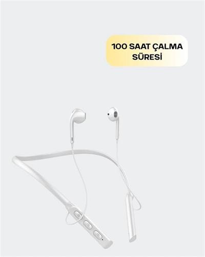 Boyun Askılı Kulaklık – 100 Saat Kullanım Süresi, Ergonomik Tasarım