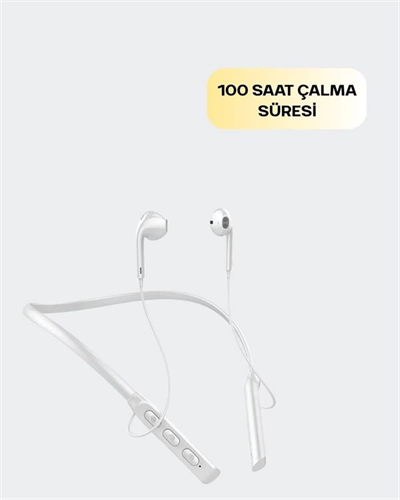 Boyun Askılı Kulaklık – 100 Saat Kullanım Süresi, Ergonomik Tasarım