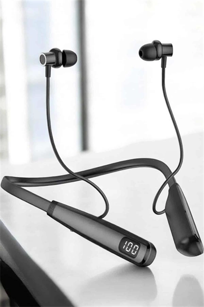 Boyun Bantlı Bluetooth Kulaklık Yüksek Ses Kaliteli 100 Saat Kulaklık