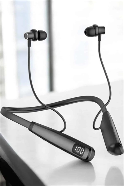Boyun Bantlı Bluetooth Kulaklık Yüksek Ses Kaliteli 100 Saat Kulaklık