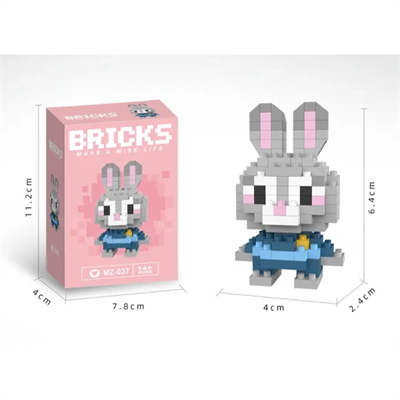 Zootropolis Judy Hopps Mini Tavşan Lego Figürü