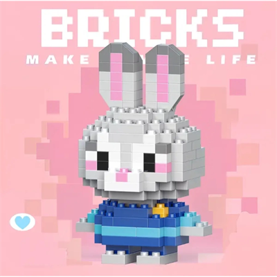 Zootropolis Judy Hopps Mini Tavşan Lego Figürü