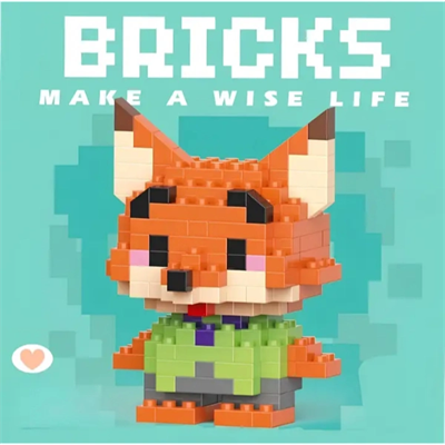 Zootropolis Nick Wilde Mini Lego Figürü