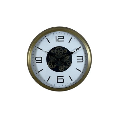 Bronze Motion 60 Cm Çarklı Duvar Saati