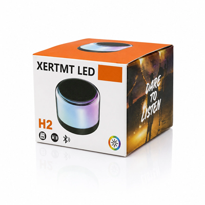 Bt - Sd - Usb Şarjlı Rgb Işıklı Bluetooth Wireless Speaker Hoparlör 3w Pl-4675 Bx40