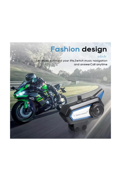 Bt31 Kask Kulaklık Bluetooth 5.0 Motosiklet Interkom Su Geçirmez Kablosuz Kulaklık