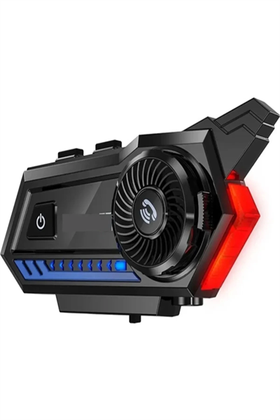 Bt57 Motosiklet Kask Kulaklık Intercom Işıklı Motorsiklet Interkom