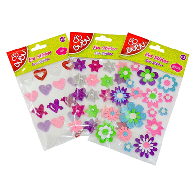 Bu-Bu Eva Sticker Simli Doğa