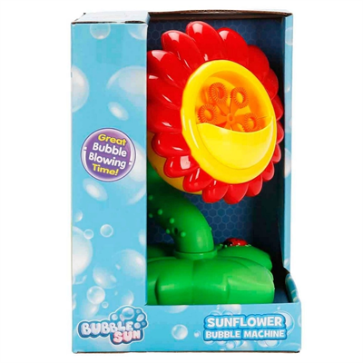 Bubble Sun Ayçiçeği Şekilli Köpük Makinesi