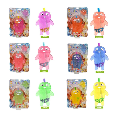 Bubble Tea Crystal Boba Pals Serisi 14 cm - 1 Adet Stokta Olan Gönderilir
