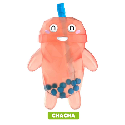 Bubble Tea Crystal Boba Pals Serisi 14 cm - 1 Adet Stokta Olan Gönderilir