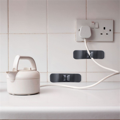 Buffer 6lı Pratik Kablo Toparlayıcı Yapışkanlı Klips Mutfak Air Fryer Kettle Kahve Tost Makinası