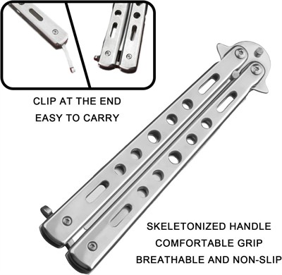 Buffer Paslanmaz Çelik Katlanır Kaşık