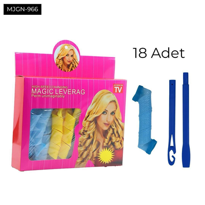 Kancalı Saç Şekillendirici Bigudi Set