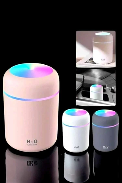 Buharlı Hava Nemlendirici Aromaterapi Renk Değiştirilebilir