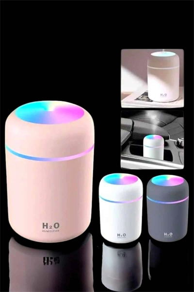 Buharlı Hava Nemlendirici Aromaterapi Renk Değiştirilebilir