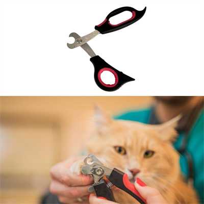 Büyük Irk Köpek Kedi Çelik Uçlu Evcil Hayvan Tırnak Makası Pati Bakım Aleti Ergonomik Kaymaz Bx40