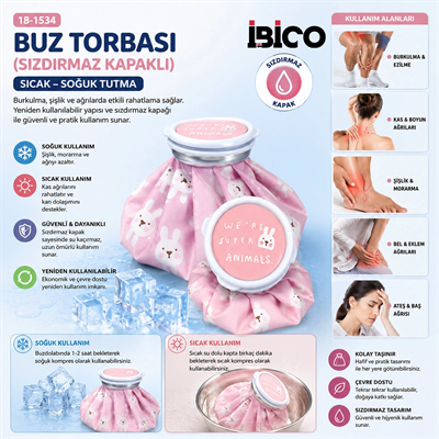 Buz Torbası Sızdırmaz Kapaklı Sıcak - Soğuk Tutma Herhangi Bir Renk Gönderilir Bx40