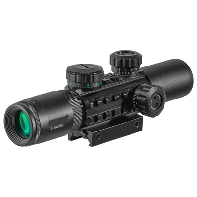 C3-9x26 Eg Raylı Çift Işıklı Av Dürbünü  11mm/22mm