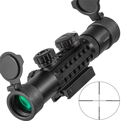C3-9x26 Eg Raylı Çift Işıklı Av Dürbünü  11mm/22mm