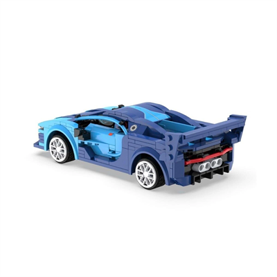 C51073W CADA BLUE RACE CAR 325 PARÇA BLOCK OYUNCAK