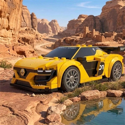C55037W CADA RENAULT SPORT RS 01 271 PARÇA BLOCK OYUNCAK
