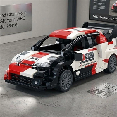 C55039W CADA TOYOTA GR YARIŞ RALLY1 324 PARÇA BLOCK OYUNCAK