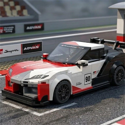 C55041W CADA TOYOTA GR SUPRA GT4 324 PARÇA BLOCK OYUNCAK