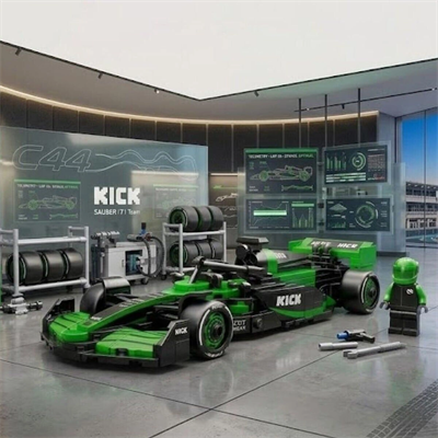 C55082W KICK SAUBER F1 TEAM C45-2025 348 PARÇA OYUNCAK