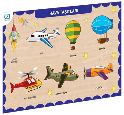 CAAHS-3202 CA GAMES AHŞAP HAVA TAŞITLARI BUL-TAK