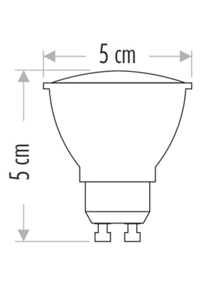 CATA CT 4215 8W Çanak Led Ampul 3000K Gün Işığı