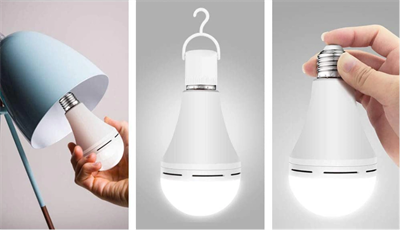 CATA CT 4229 9W Şarjlı Led Ampul 6400K Beyaz Işık