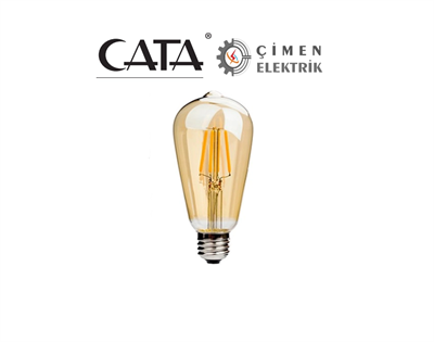 CATA CT 4350 4W Led Ampul 2700K Amber E27 Duy