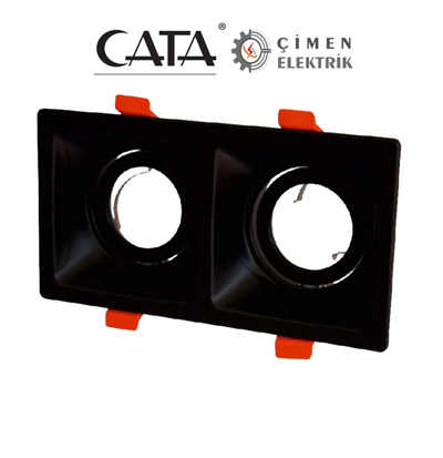 CATA CT 5005 İkili Siyah Spot Kasası