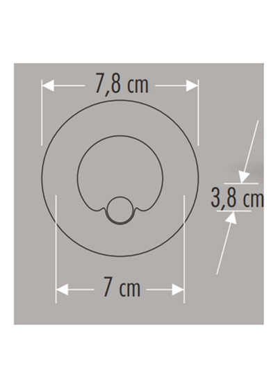 CATA CT 5174 1.5W Radar Sensörlü Koridor Aydınlatması 6400K Beyaz Işık