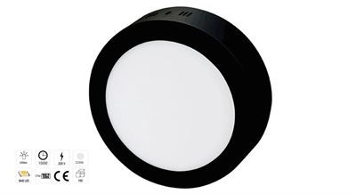 CATA CT 5235 Siyah Kasa Led Spot 18W 3200K Gün Işığı