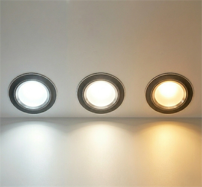 CATA CT 5258 Siyah Kasa Zepra Led Spot 6W 3 Renkli
