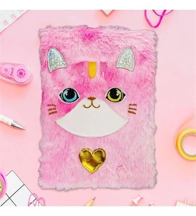 CC-9 SENSE PELUŞ KİLİTLİ HATIRA DEFTERİ -BRŞ