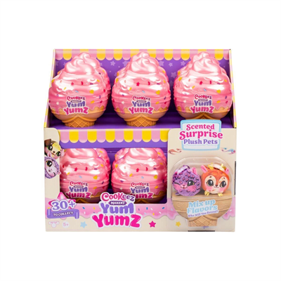 CKE05000 Cookeez Makery Yum Yumz Dondurma İkili Paket Kokulu Peluş