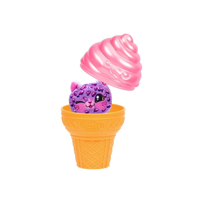 CKE07000 Cookeez Makery Yum Yumz Dondurma Tekli Paket Kokulu Peluş -1 Adet Fiyatıdır