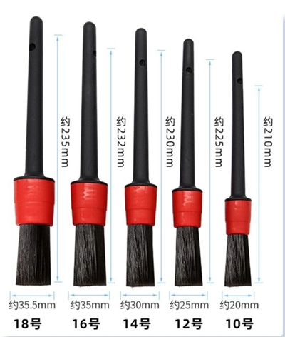 CM-648 Araba Temizlik Detay Fırçası 5li Set