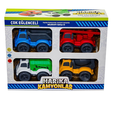 CNM20 4lü Kutulu Harika Kamyonlar 30