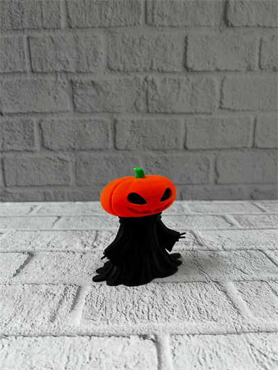 Cadılar Bayramı Temalı Balkabağı Figür 9cm Dekor Objesi