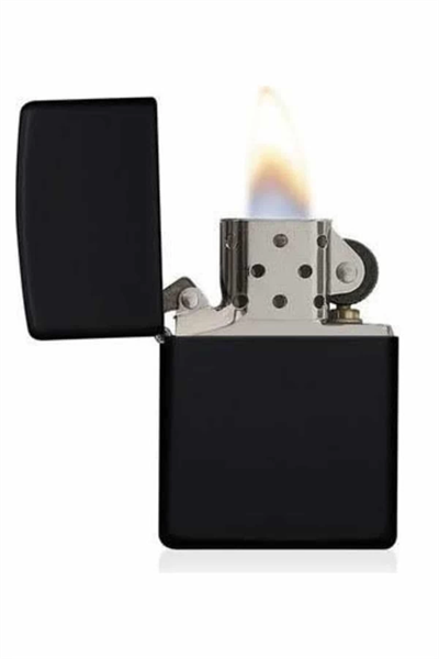 Çakmak Parlak Siyah Doldurulabilir Hedyelik Eşya