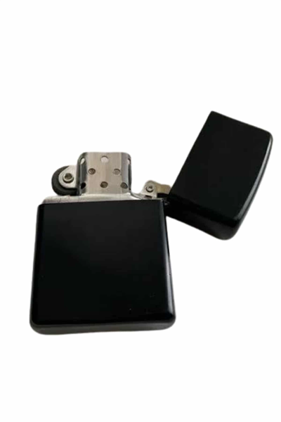 Çakmak Parlak Siyah Doldurulabilir Hedyelik Eşya